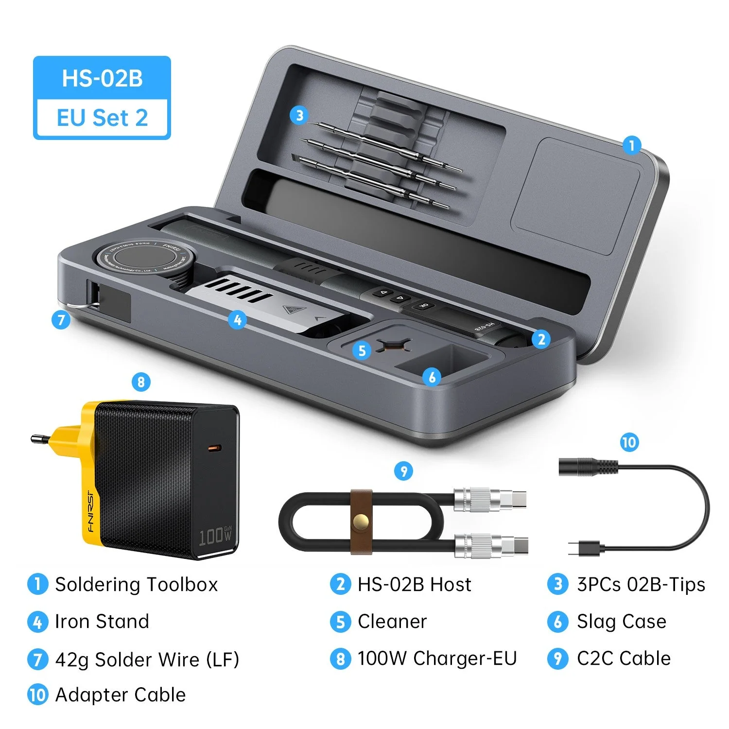 FNIRSI® HS-02 Intelligent Soldering Iron - Image 25